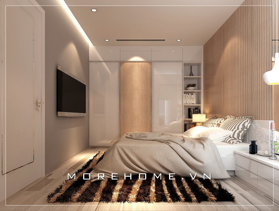 Mẫu thiết kế phòng ngủ master đẹp sang trọng và tiện nghi